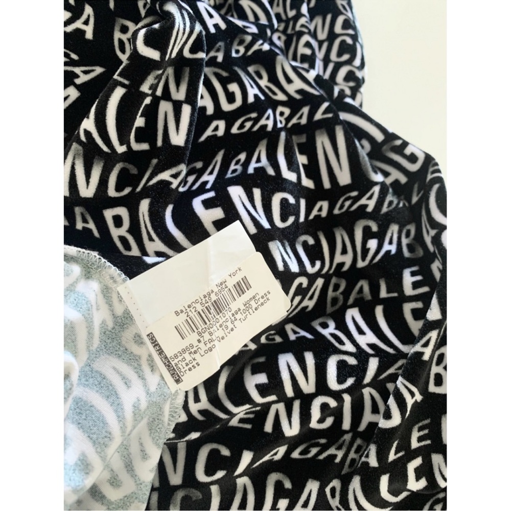 Velvet maxi Balenciaga dress‎ - Picture 2 of 2